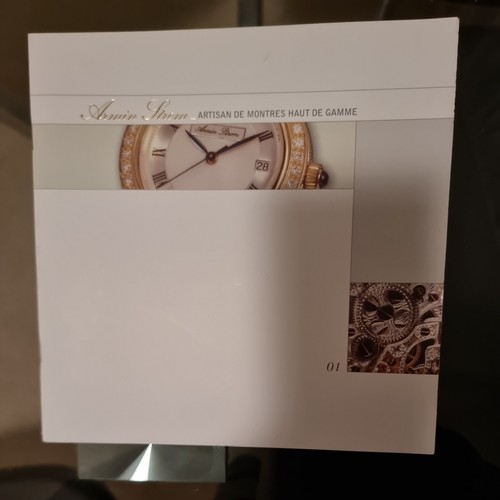 2002 rare armin strom watch - rare,